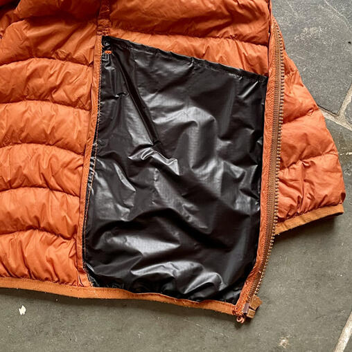 After - Rebuilt inside jacket pocket.